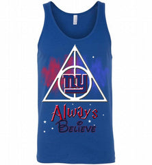 New York Giants Always Believe Harry Potter Tank - zezetee