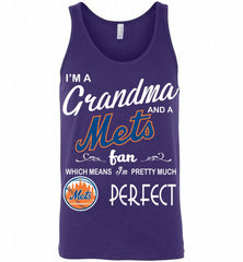 I'M A Grandma And A New York Mets Fans Gift Tank - zezetee