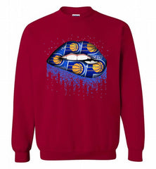 Lip Indiana Pacers Crewneck Sweatshirt - zezetee