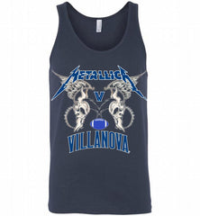 Metallica Villanova Wildcats Logo Tank - zezetee