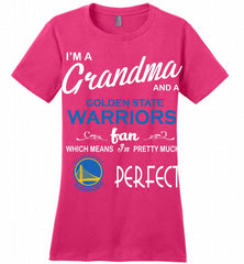 I'M A Grandma And A Golden State Warriors Fans Perfect Ladies Perfect - zezetee