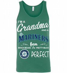 I'M A Grandma And A Seattle Mariners Fans Gift Tank - zezetee