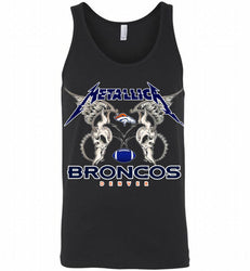 Metallica Denver Broncos Logo Tank