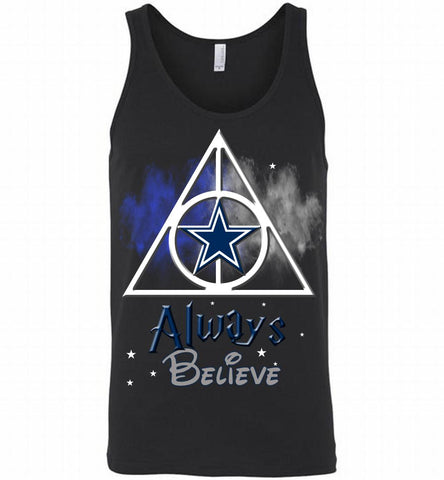 Dallas Cowboys Always Believe Harry Potter Tank - zezetee
