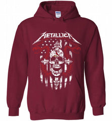 Metallica St Louis Cardinals Logo Hoodie - zezetee