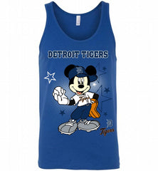 Detroit Tigers Mickey Mouse Disney Super Star Tank - zezetee