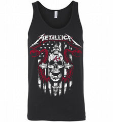 Metallica Atlanta Braves Logo Tank - zezetee