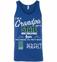 I'M A Grandpa And A Michigan State Spartans Fan= (2) Tank - zezetee