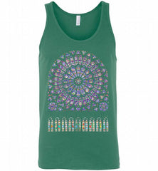 Notre Dame The Stained Glass Paris Memory Tank - zezetee