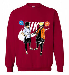 ADIDAS NIKE NARUTO Crewneck Sweatshirt - zezetee