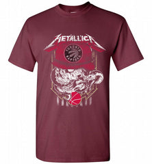Metallica Skull Snake Toronto Raptors Shirt - zezetee