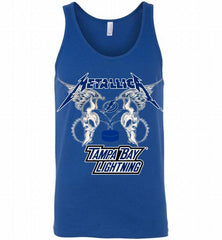 Metallica Tampa Bay Lightning Logo Tank - zezetee