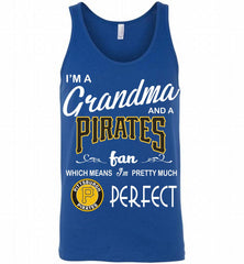I'M A Grandma And A Pittsburgh Pirates Fans Gift Tank - zezetee