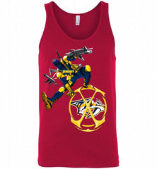 Deadpool Fan Love Nashville Predatorss Awesome Tank - zezetee