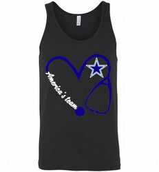 DALLAS COWBOYS NURSE LOVE AMERICA’S TEAM Tank