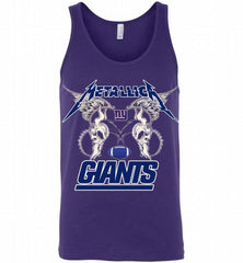 Metallica New York Giants Logo Tank - zezetee