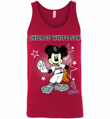 Chicago White Sox Mickey Mouse Disney Super Star Tank - zezetee