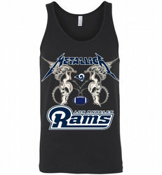Metallica Los Angeles Rams Logo Tank