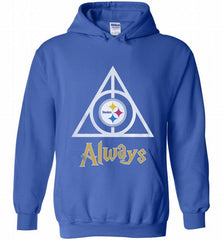 Pittsburgh Steelers deathly Hallows always trending gift Hoodie - zezetee