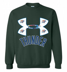 Under Armour Oklahoma City Thunder Crewneck Sweatshirt - zezetee