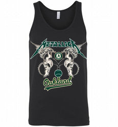 Metallica Oakland Athletics Logo Tank