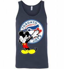 Disney Mickey Mouse Dabbing Toronto Blue Jays Tank - zezetee