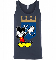 Disney Mickey Mouse Dabbing Kansas City Royals Tank - zezetee