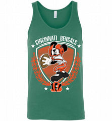 Disney Mickey Cincinnati Bengals Team Tank - zezetee