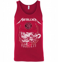 Metallica Skull Snake Toronto Raptors Tank - zezetee