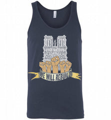 Notre Dame Cathedral We Will Rebuild Tank - zezetee