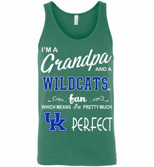 I'M A Grandpa And A Kentucky Wildcats Fan Tank - zezetee