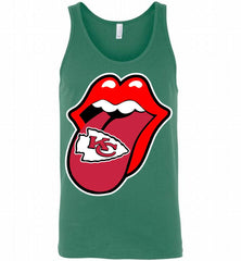 Kansas City Chiefs  x The Rolling Stones Logo Tank - zezetee