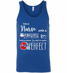 I’M A NURSE AND A GEORGIA BULLDOGS FAN WHICH MEANS I’M PRETTY GIFT Tank - zezetee