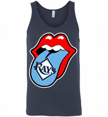 Tampa Bay Rays  x The Rolling Stones Logo Tank - zezetee