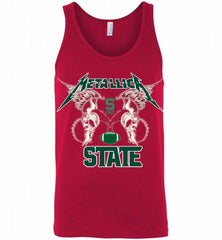 Metallica Michigan State Logo Tank - zezetee