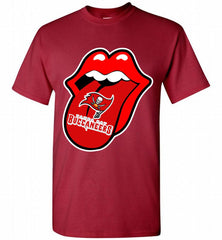 Tampa Bay Buccaneers  x The Rolling Stones Logo Shirt - zezetee