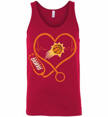 Nurse Heartbeat Love Phoenix Sun Tank - zezetee
