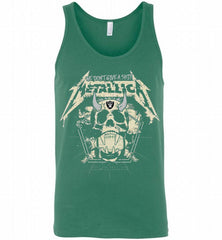 Metallica We Don't Give A Shit Oakland Raiders Tank - zezetee