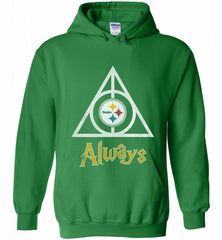 Pittsburgh Steelers deathly Hallows always trending gift Hoodie - zezetee