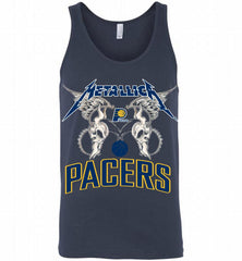 Metallica Indiana Pacers Logo Tank - zezetee