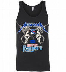 Metallica New York Rangers Logo Tank - zezetee