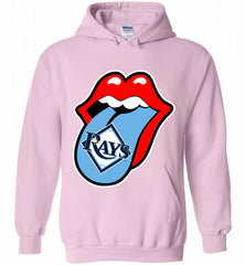 Tampa Bay Rays  x The Rolling Stones Logo Hoodie - zezetee