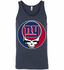 New York Giants Grateful Dead Logo Band Tank - zezetee