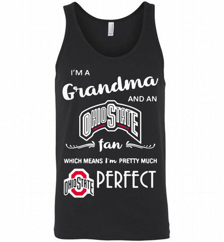 I’m A Grandma And A Ohio State Buckeyes Fan Which Means Trending Gift Tank - zezetee