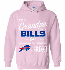 I'M A Grandpa And A Buffalo Bills Pretty Much Perfect Hoodie - zezetee