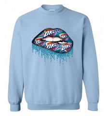 Lip Oklahoma City Thunder Crewneck Sweatshirt - zezetee