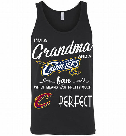 I'M A Grandma And A Cleveland Cavaliers Fans Perfect Tank - zezetee