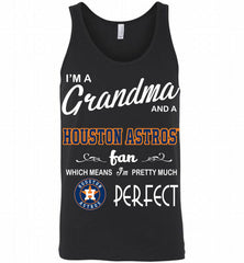 I'M A Grandma And A Houston Astros Fans Gift Tank - zezetee