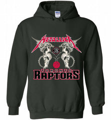 Metallica Toronto Raptors Logo Hoodie - zezetee
