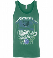 Metallica Skull Snake Memphis Grizzlies Tank - zezetee